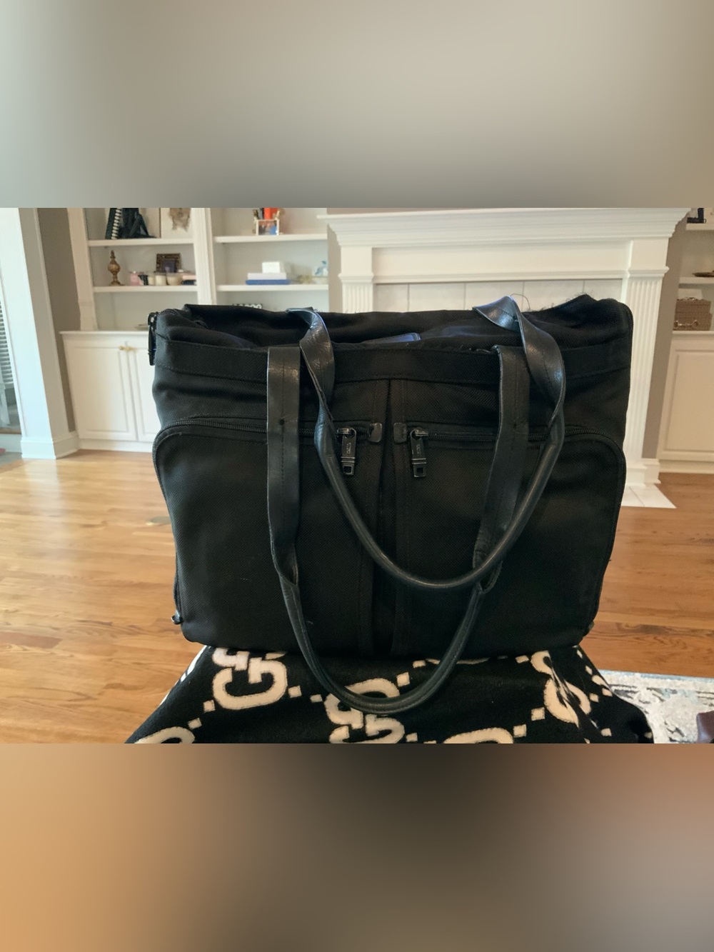 Tumi Black Men's Travel Tote